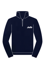 Load image into Gallery viewer, Eagle 1/4 Zip Sweatshirt - Navy