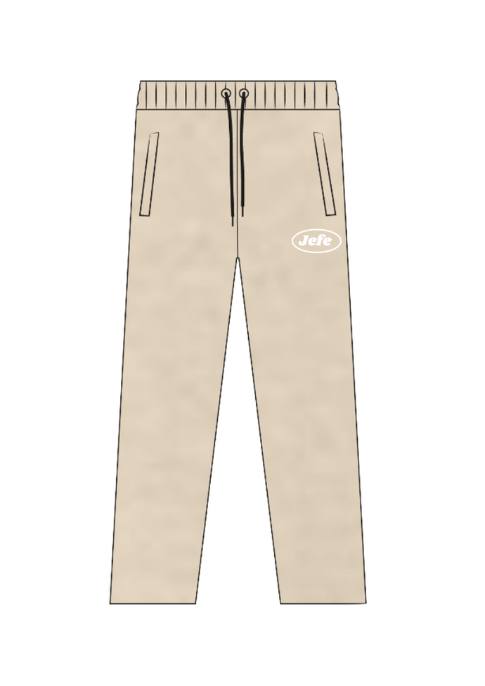 Oval Joggers - Cream